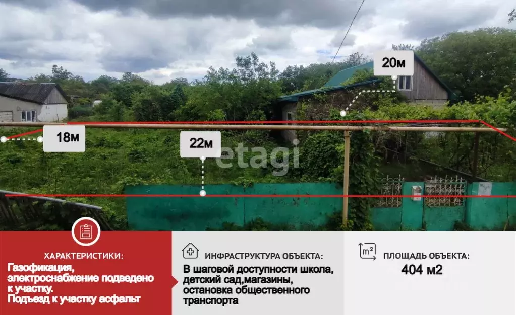 Участок в Краснодарский край, Новороссийск городской округ, Раевская ... - Фото 1