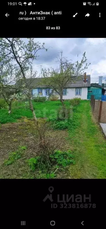 1-к кв. Калужская область, Кондрово г. Дзержинский муниципальный ... - Фото 2