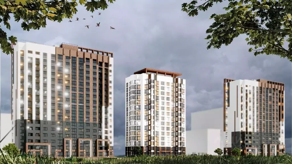 Студия Воронежская область, Воронеж 8 Элемент жилой комплекс (16.72 м) - Фото 2