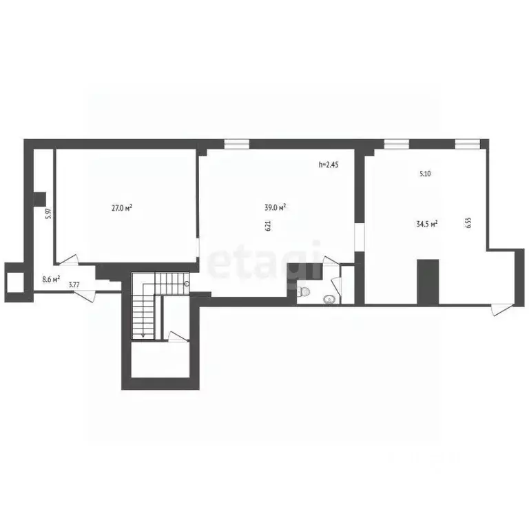 Офис в Архангельская область, Архангельск Троицкий просп., 23 (114 м) - Фото 2