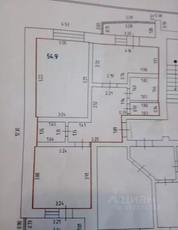 2-к кв. Мордовия, Саранск ул. Короленко, 8 (55.0 м) - Фото 0