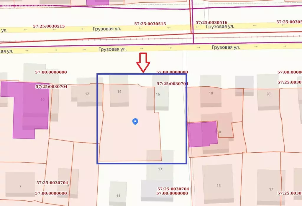 Участок в Орёл, Грузовая улица, 16 (6.2 м) - Фото 0