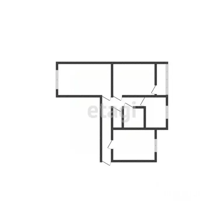 3-к кв. Курская область, Курск Звездная ул., 13 (61.0 м) - Фото 1