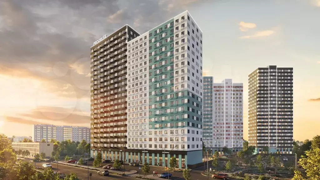 Квартира-студия, 21,6 м, 7/22 эт. - Фото 0