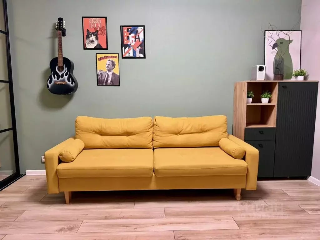 1-к кв. Башкортостан, Уфа Южный мкр, ул. Загира Исмагилова, 15 (44.5 ... - Фото 0