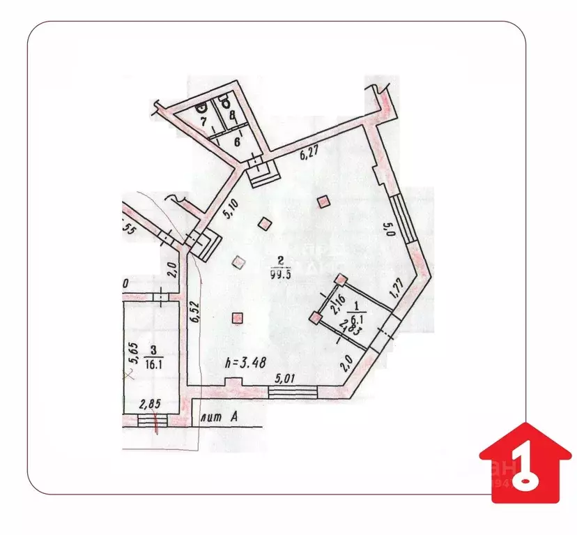 Помещение свободного назначения в Омская область, Омск ул. Химиков, 31 ... - Фото 2
