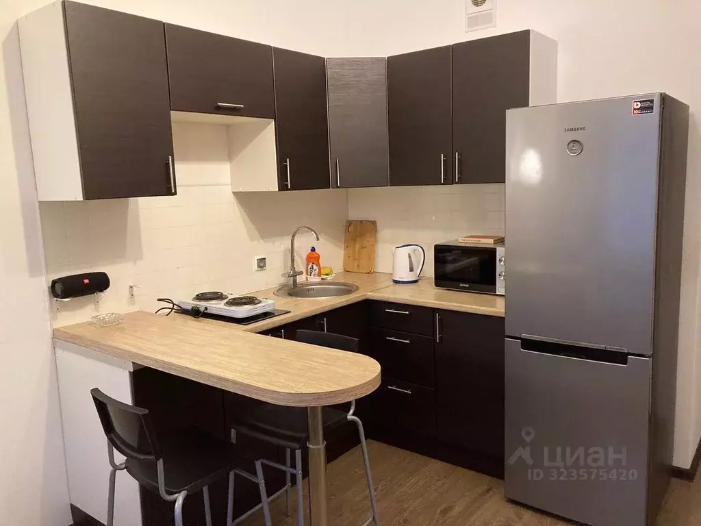 Студия Ленинградская область, Мурино Всеволожский район, ул. Шувалова, ... - Фото 2