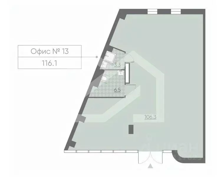 Помещение свободного назначения в Москва Автозаводская ул., 23С135 ... - Фото 2