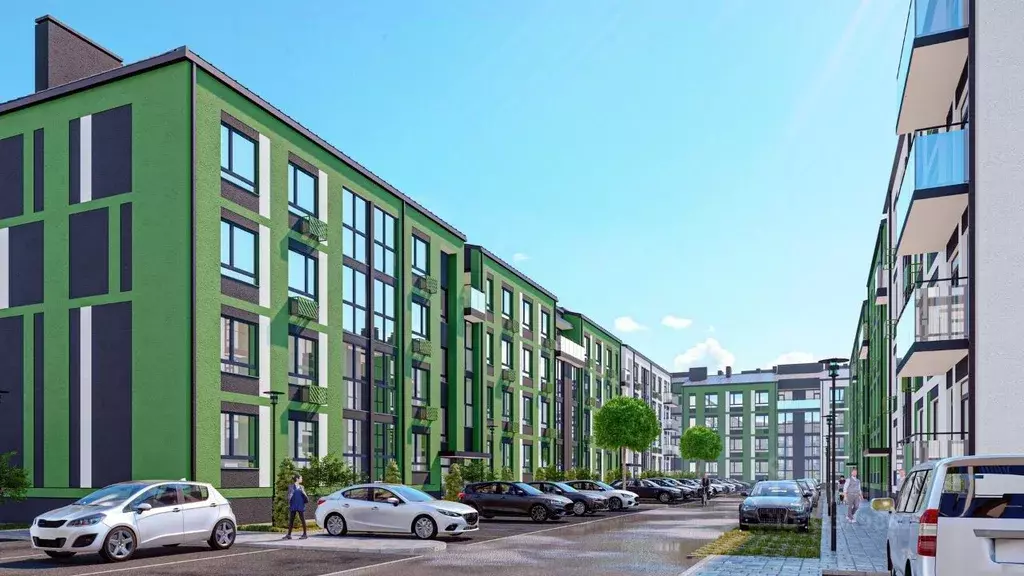 2-к кв. Калининградская область, Зеленоградск  (53.28 м) - Фото 2