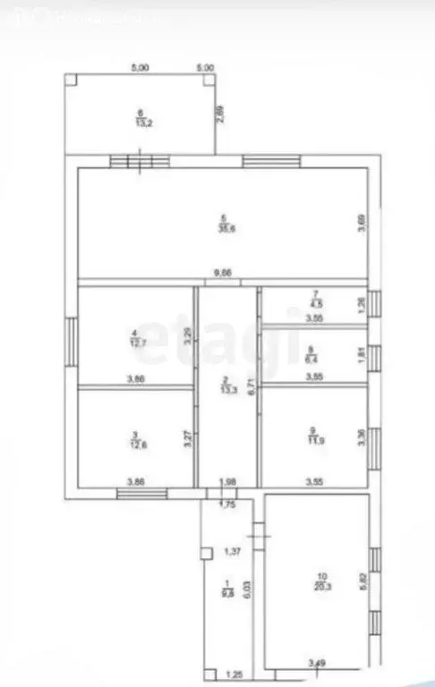 Дом в село Благословенка, Кузнечный переулок (150 м) - Фото 1