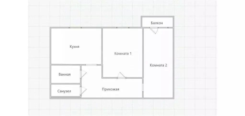 2-к кв. Приморский край, Артем Михайловская ул., 8 (46.0 м) - Фото 1
