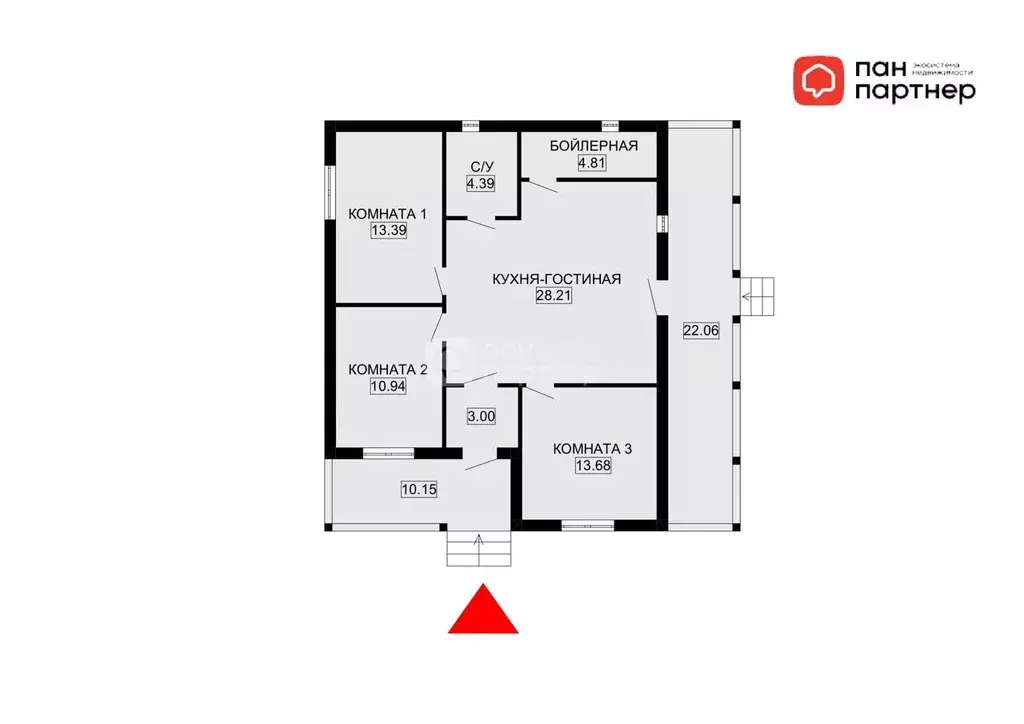 Дом в Ленинградская область, Гатчинский муниципальный округ, Тайцы ... - Фото 2