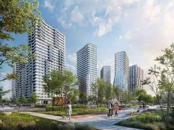 2-к кв. Москва Символ жилой комплекс (75.7 м) - Фото 0