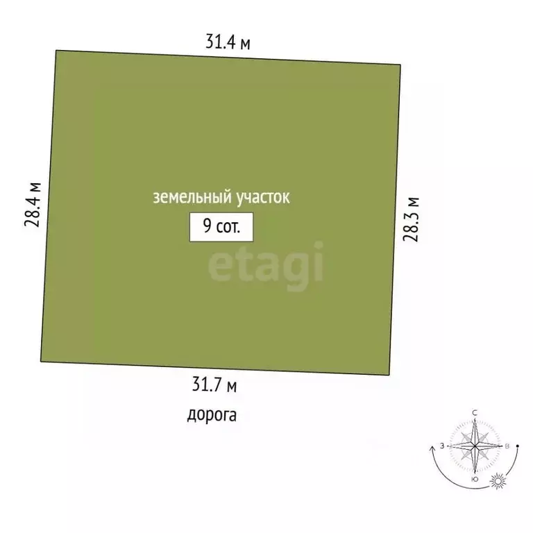 Участок в Ленинградская область, Гатчинский муниципальный округ, ... - Фото 2