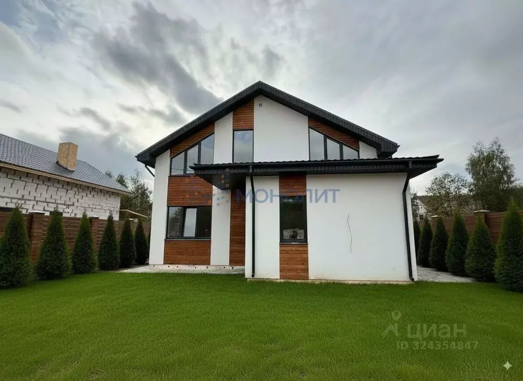 Коттедж в Нижегородская область, Нижний Новгород д. Кузнечиха, 190 ... - Фото 1