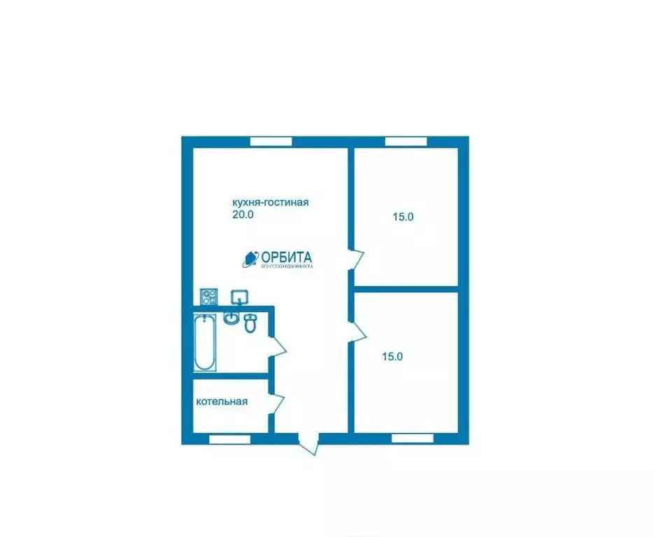 Дом в Тюмень, садовое товарищество Рябинушка (75 м) - Фото 1