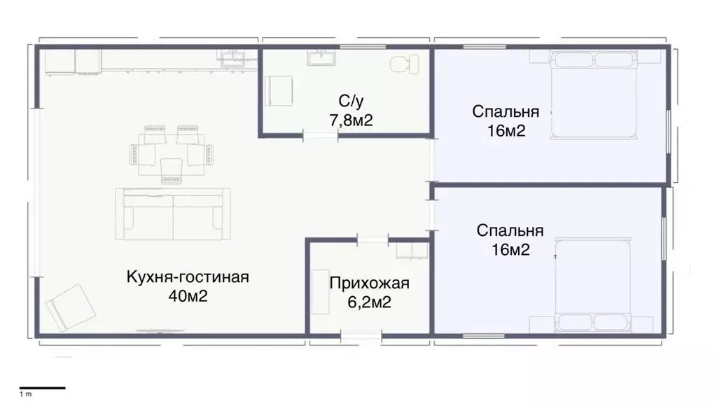 Дом в Красноярский район, рабочий посёлок Волжский, улица Князева, 62 ... - Фото 1