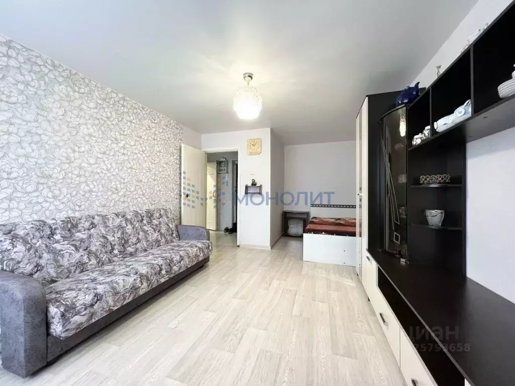 1-к кв. Нижегородская область, Нижний Новгород Касимовская ул., 17 ... - Фото 1