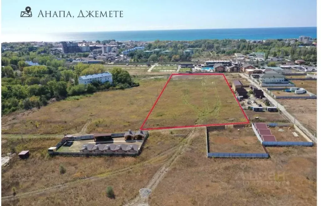 Участок в Краснодарский край, Анапа ул. Василия Маргелова (120.0 сот.) - Фото 1