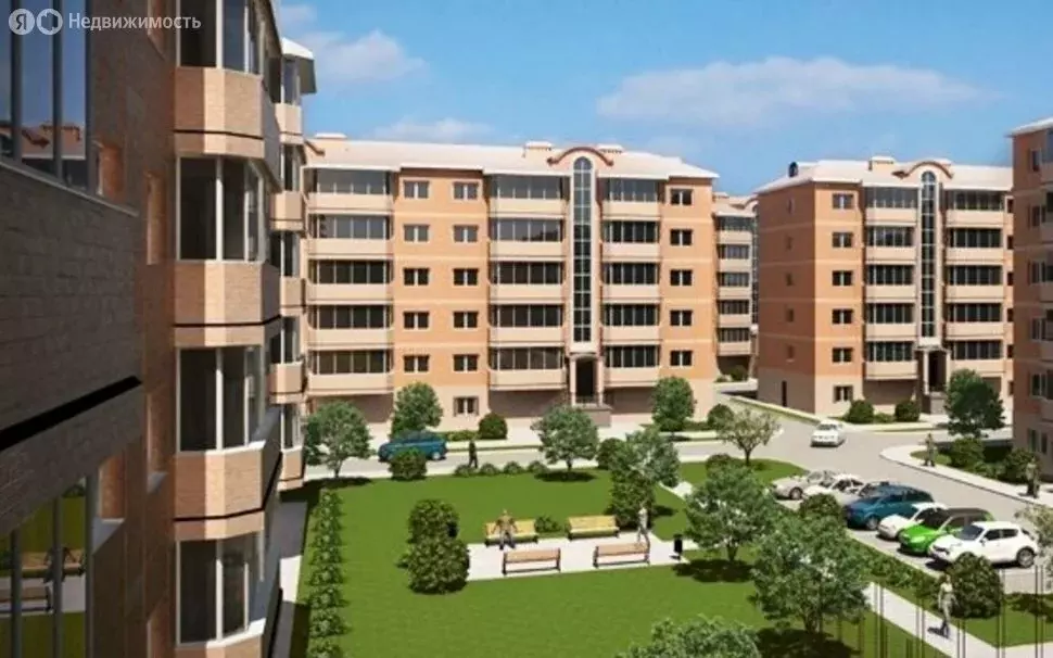 1-комнатная квартира: посёлок городского типа Яблоновский, Космическая ... - Фото 2