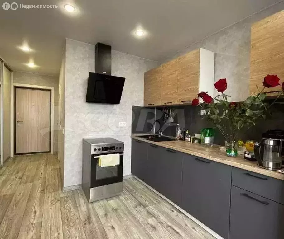 Квартира-студия: Тюмень, Велижанская улица, 66к1 (30 м) - Фото 0