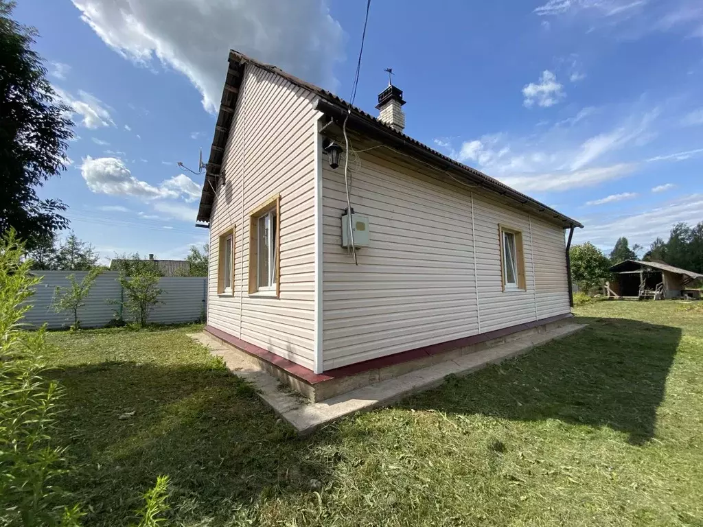 Дом в Псковская область, Гдовский район, д. Партизанская  (60 м) - Фото 1