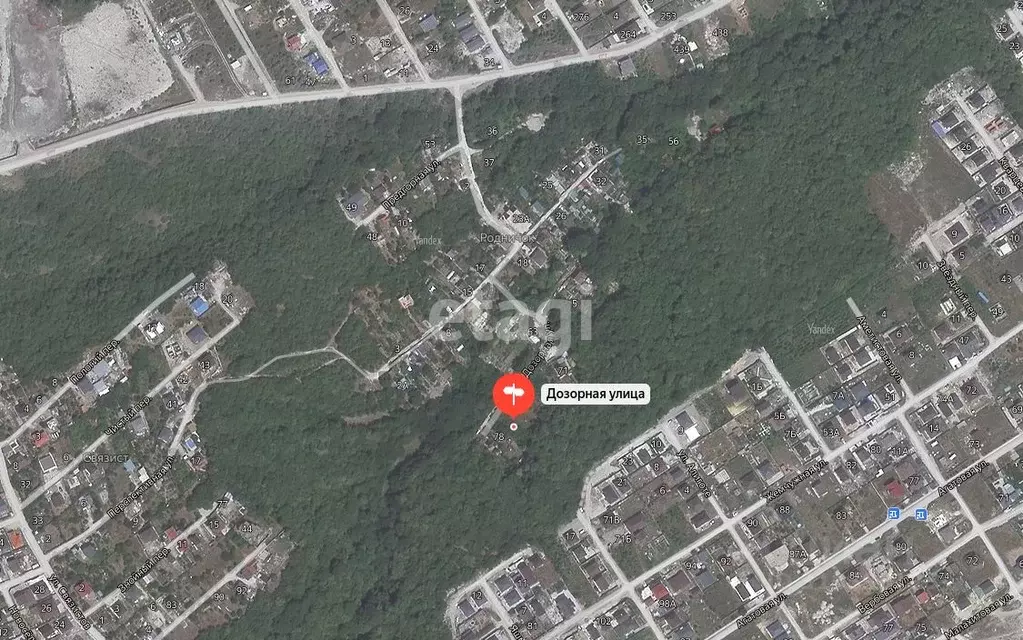 Участок в Краснодарский край, Новороссийск Родничок СНТ, ул. Дозорная ... - Фото 1