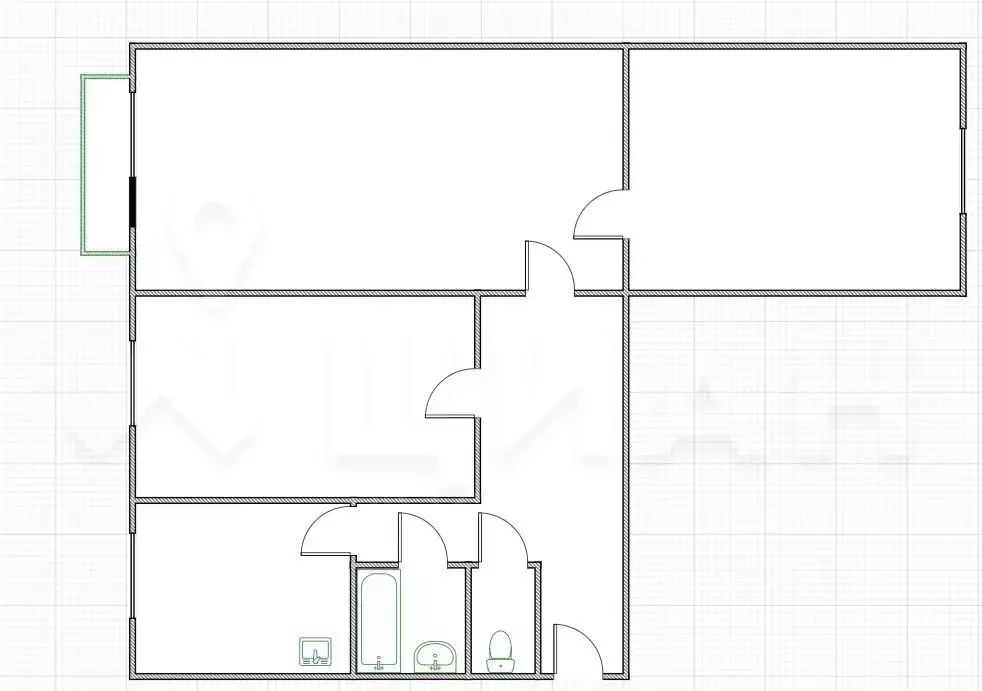 3-к кв. Пермский край, Лысьва Фестивальная ул., 4 (57.0 м) - Фото 2
