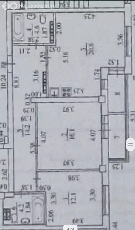 3-комнатная квартира: Екатеринбург, улица Крестинского, 2 (72 м) - Фото 1