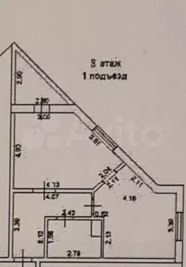 2-к. квартира, 51 м, 8/13 эт. - Фото 0