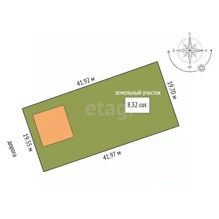 Дом в Хабаровский край, Комсомольск-на-Амуре АСЗ САд № 9 СНТ, ул. 4-я ... - Фото 2