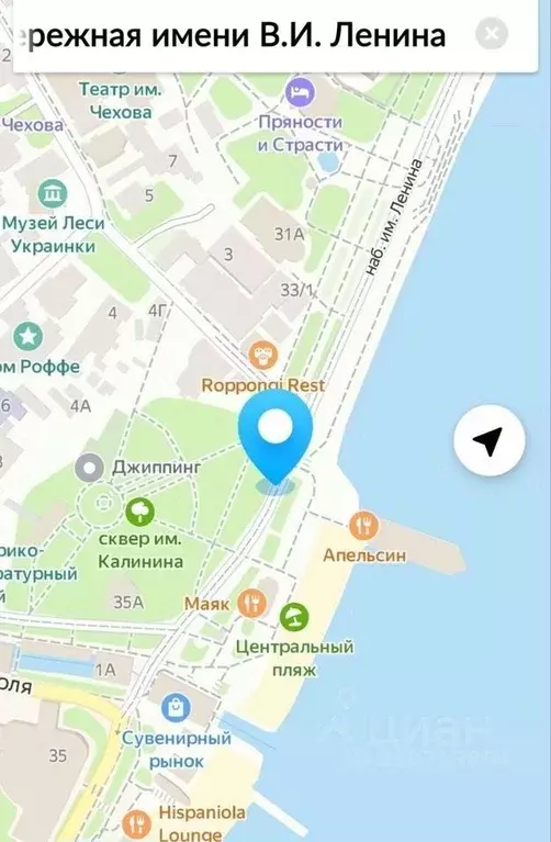 Комната Крым, Ялта городской округ, Гурзуф пгт наб. Пушкина - Фото 1