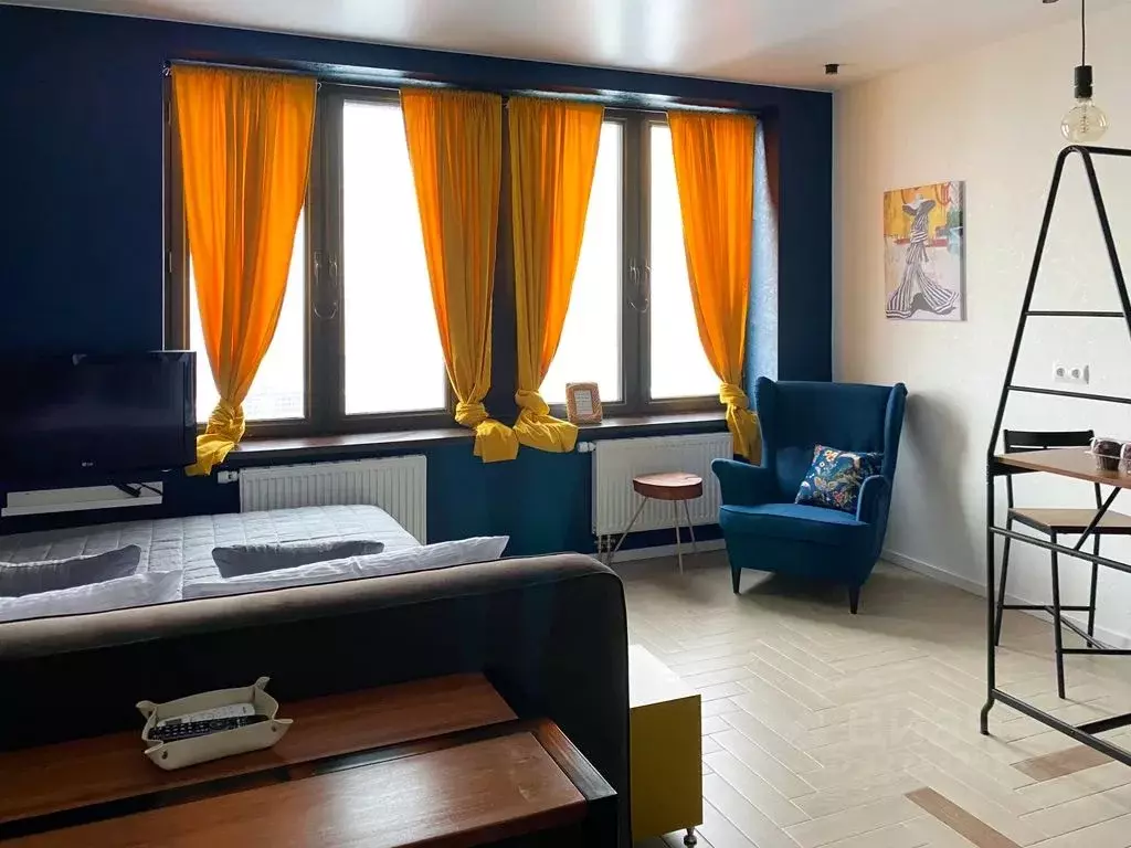 Студия Москва Новодмитровская ул., 2к7 (30.0 м) - Фото 1