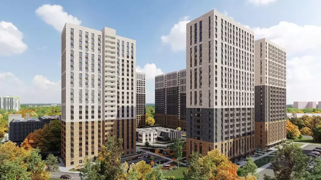 1-к кв. Татарстан, Казань Отражение жилой комплекс (35.7 м) - Фото 2