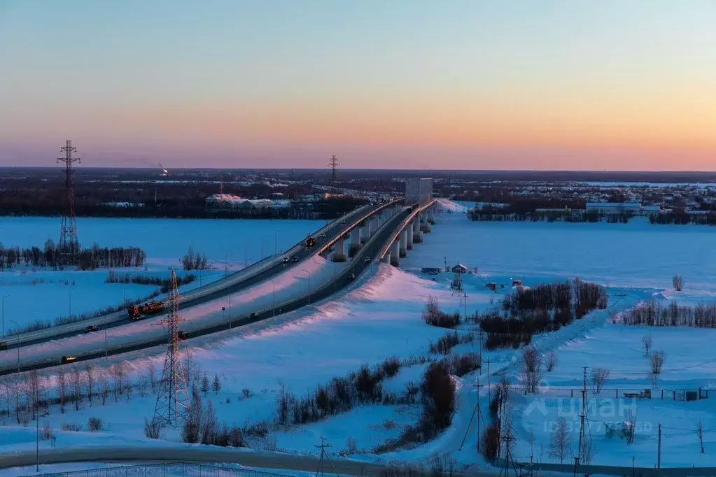 Студия Ханты-Мансийский АО, Нефтеюганск 17-й мкр, 3/3 (37.9 м) - Фото 1