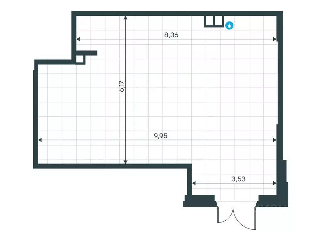 Помещение свободного назначения в Москва Левел Мичуринский жилой ... - Фото 1