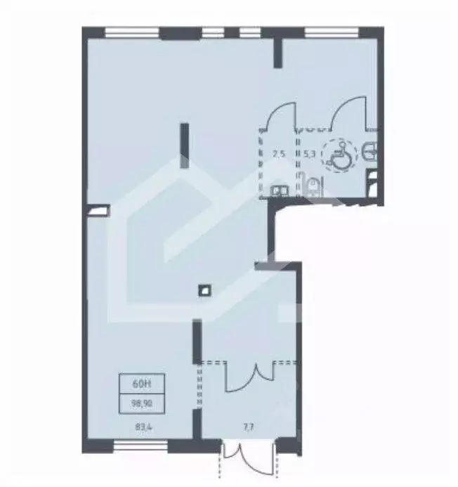 Торговая площадь в Московская область, Мытищи ул. Стрельбище Динамо, ... - Фото 2