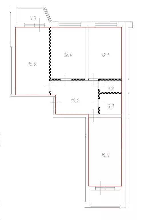 Продаётся 3-к квартира, 72.78 м - Фото 1