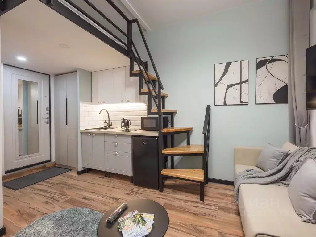 Студия Санкт-Петербург Ропшинская ул., 1/32 (20.0 м) - Фото 2