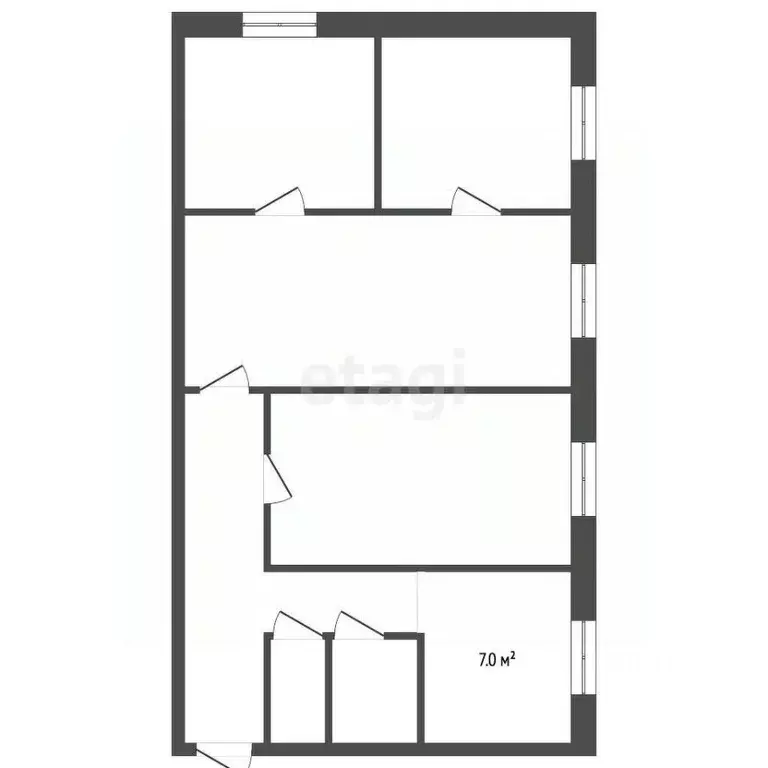 4-к кв. Владимирская область, Муром ул. Кирова, 21 (61.0 м) - Фото 1