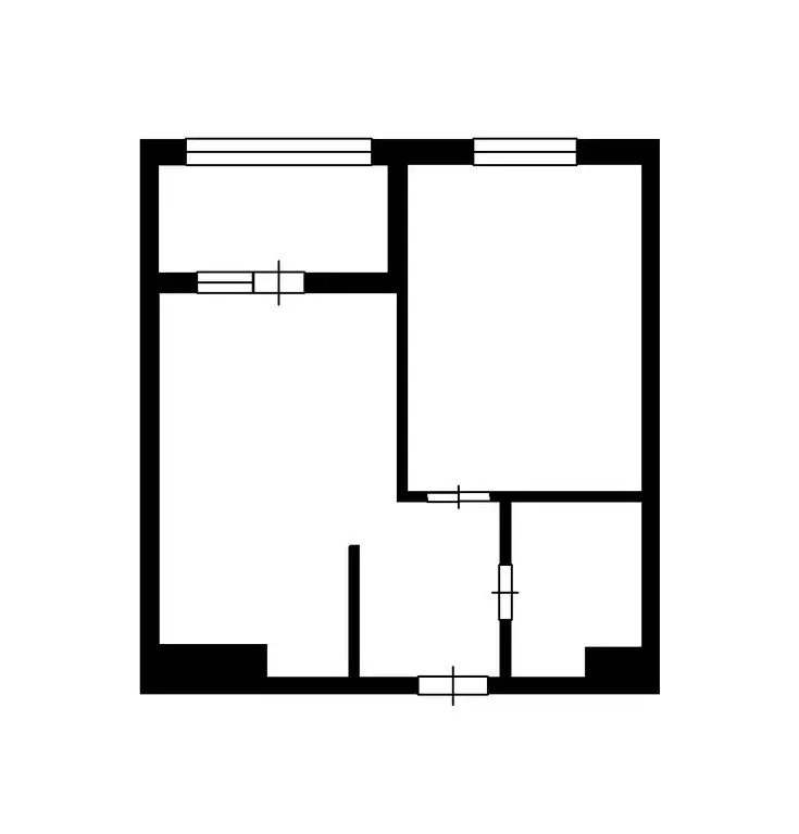 1-комнатная квартира: Балтийск, Садовая улица, 34 (46.11 м) - Фото 0