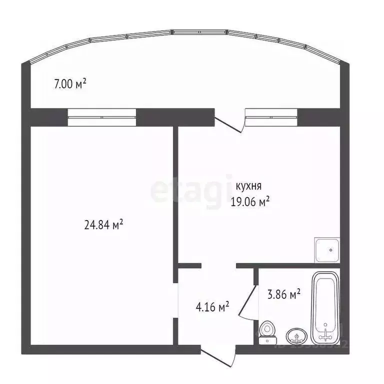 1-к кв. Красноярский край, Красноярск ул. Елены Стасовой, 40Л (51.7 м) - Фото 1