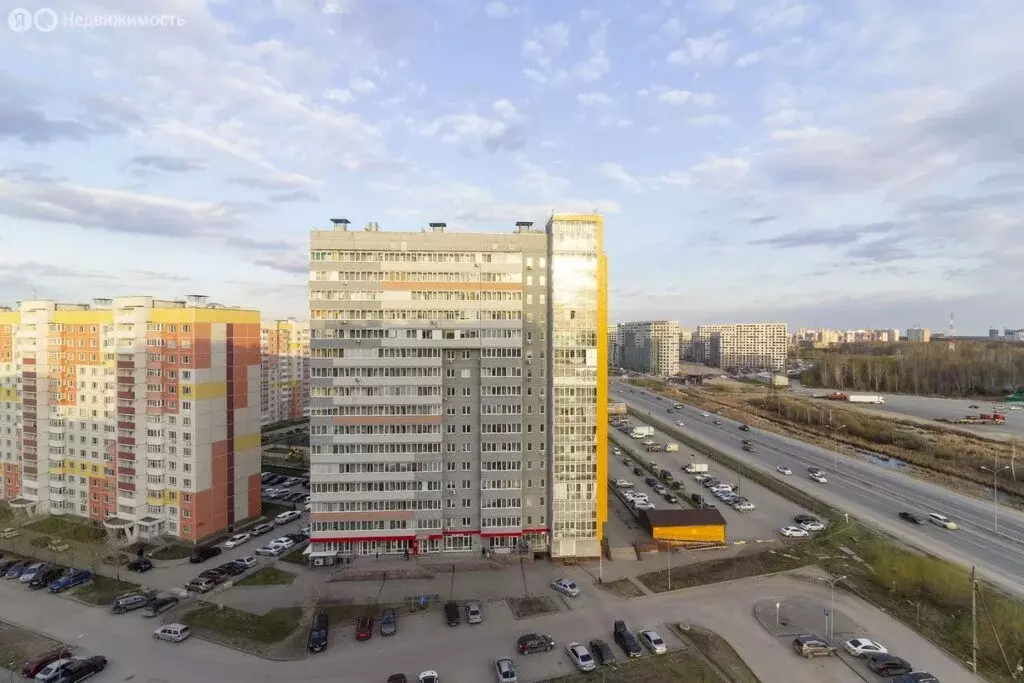 Квартира-студия: Тюмень, улица Новосёлов, 115 (15.9 м) - Фото 2