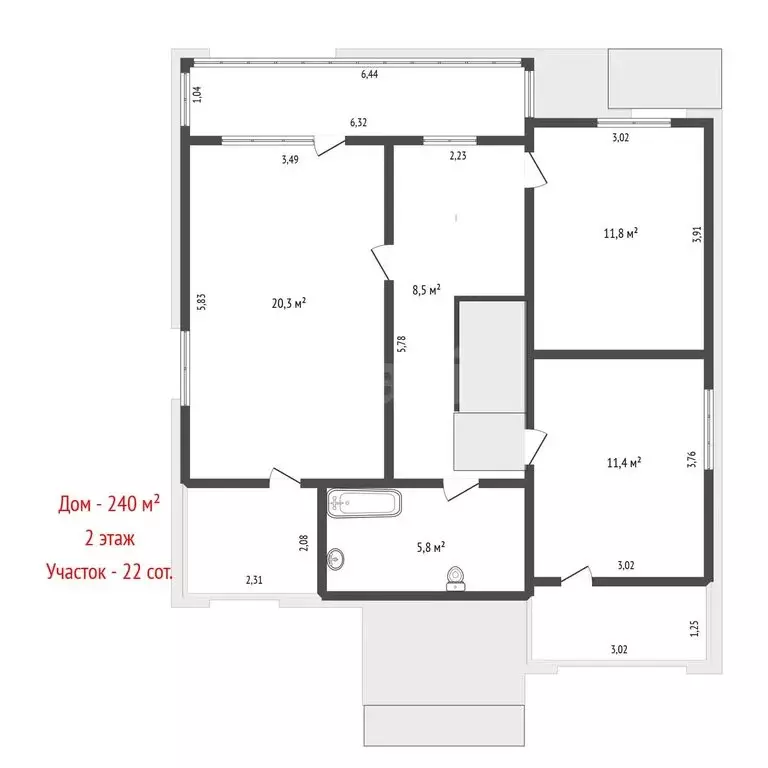 Дом в Первоуральск, Сиреневая улица, 17 (240 м) - Фото 2