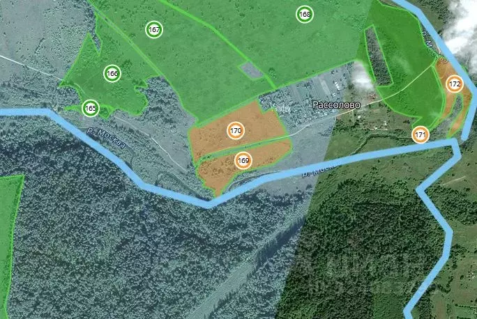 Участок в Московская область, Можайский муниципальный округ, д. ... - Фото 2