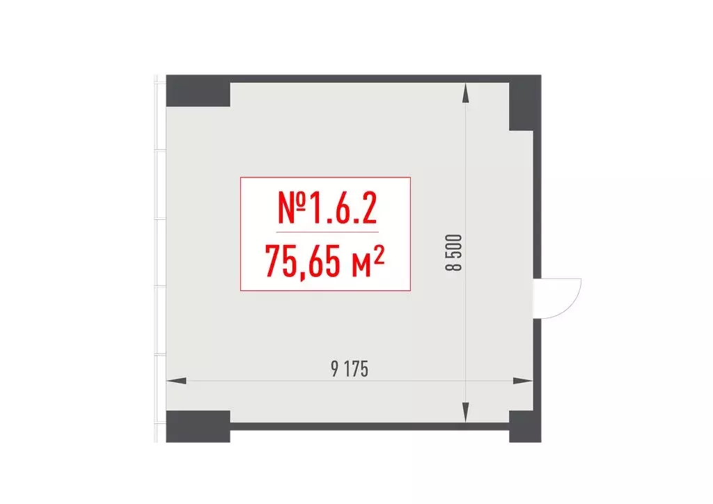 Офис (75.65 м) - Фото 1