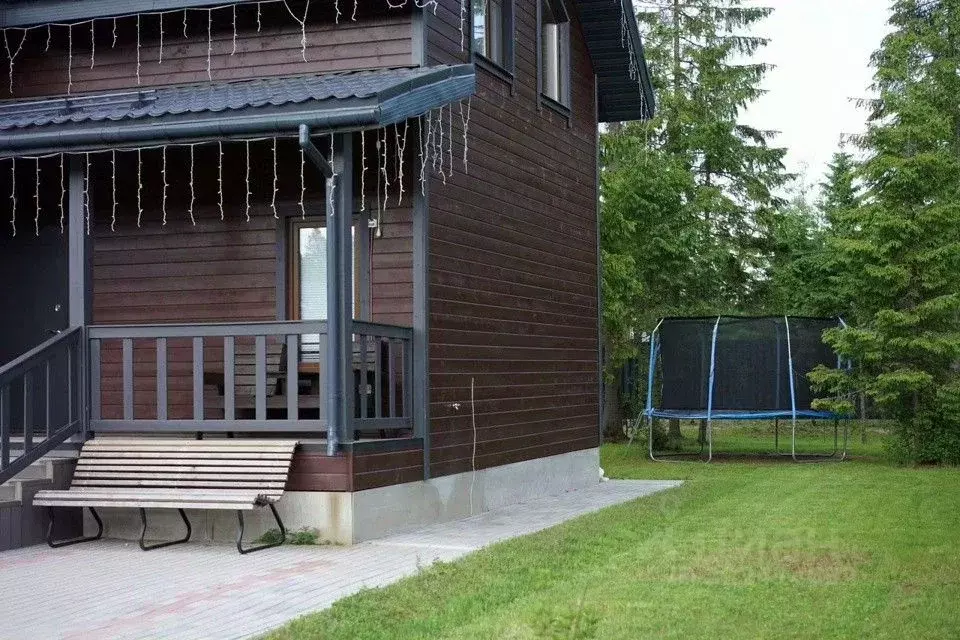 Дом в Ленинградская область, Приозерский район, Сосновское с/пос, д. ... - Фото 1