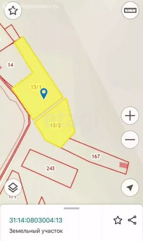 Участок в село Хотмыжск, улица Рязанова (72 м) - Фото 1