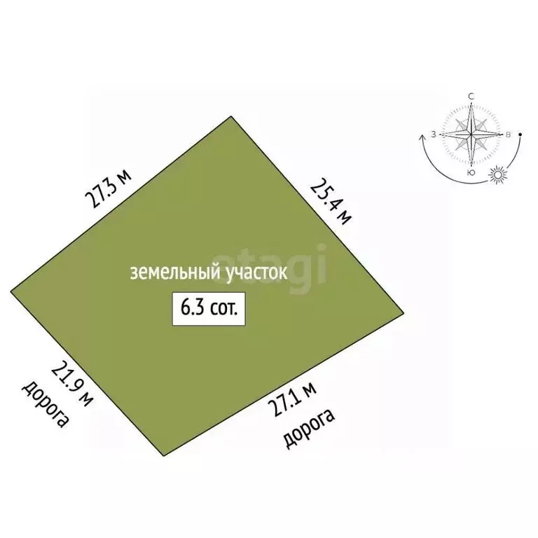 Участок в Краснодарский край, Геленджик Марьинский мкр,  (6.34 сот.) - Фото 2