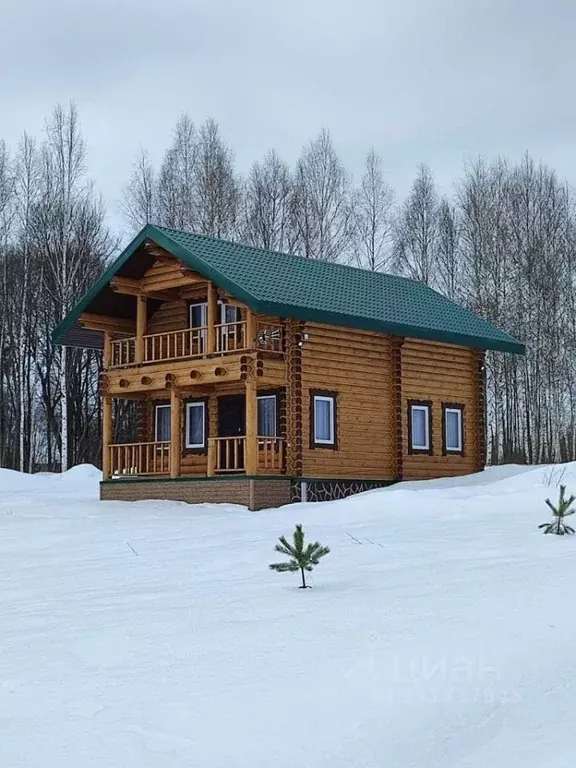 Дом в Ярославская область, Угличский район, Отрадновское с/пос, д. ... - Фото 0